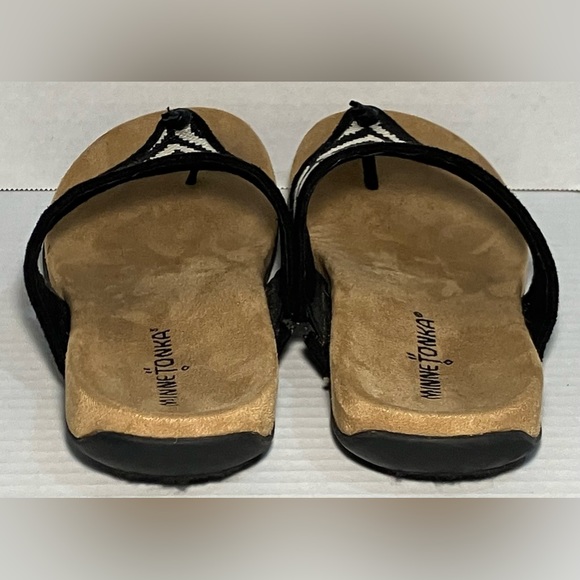 Minnetonka Mara Fresno Fabric Sandal Flip Flop Women’s US 7 *Excellent* - Picture 11 of 14